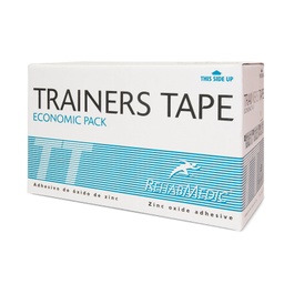 [TT02] Inelastic Adhesive Bandage TRAINERS TAPE REHABMEDIC (3,75cm, 32 udes)